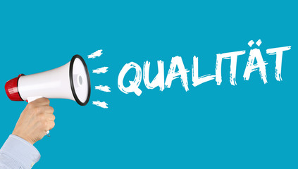Business Konzept mit Qualität Erfolg QM Qualitätsmanagement er
