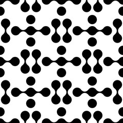 Seamless Curved Shape Pattern
