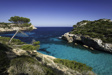 Naklejka premium Cala des Moro, Mallorca