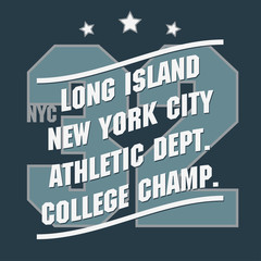 New York Sport t-shirt graphics