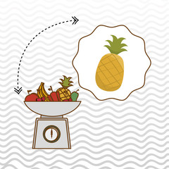 healthy food  design 