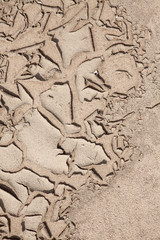 Crack soil on dry season, Global worming effect.
