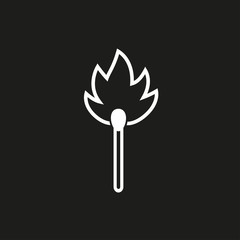 Match - vector icon.