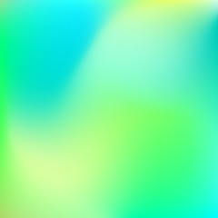 Abstract background with trend gradient pastel blur colors, lime, yellow, green, blue and cyan for design concepts, web, business presentations, wallpapers, banners and prints. Vector illustration.