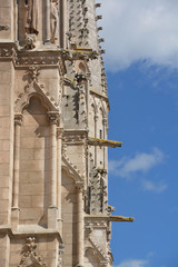 gárgolas de piedra en la Catedral de Burgos
