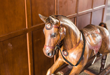 vintage rocking horse