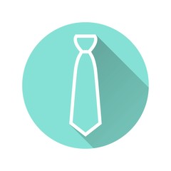 Necktie - vector icon.