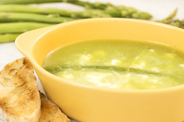 Asparagus soup