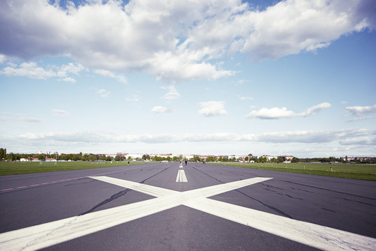 View of runway