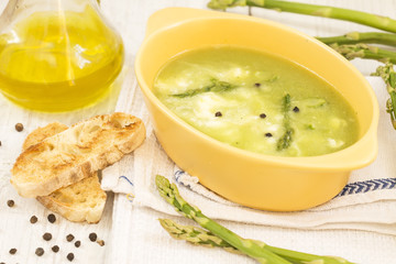 Asparagus soup