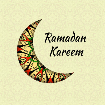 Ramadan Kareem greeting design background