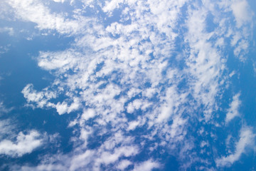 Blue sky with clouds