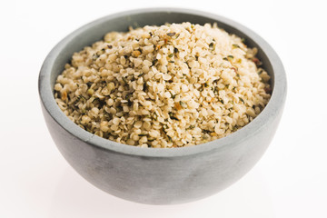Shelled hemp seeds