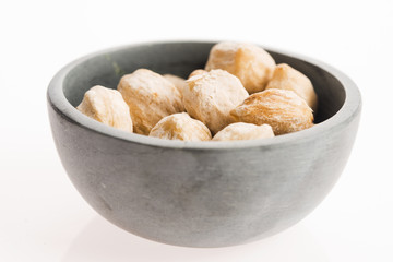 Candlenut or Kukui is a spice especially used in indonesian cook