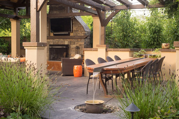 Custom Backyard Patio