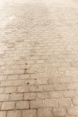 paving stones as a background. texture