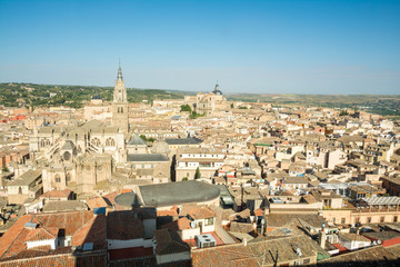 Obraz premium panoramic views of toledo
