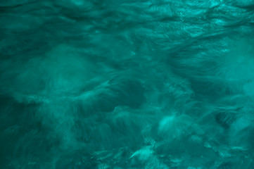 water with under lighting  texture background 