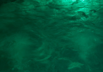 Fototapeta na wymiar water with under lighting texture background 
