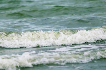 waves on the lake