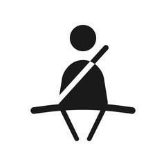 Seat belt icon