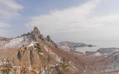 Зима на море