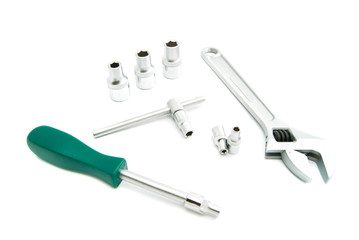 adjustable wrench and heads