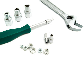 heads and adjustable wrench