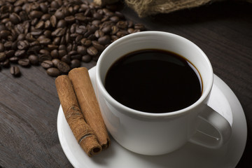 コーヒーと豆