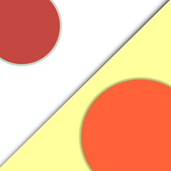 Abstract modern shape material design style. Material design for background