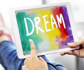 Dream Hopeful Inspiration Imagination Goal Vision Concept