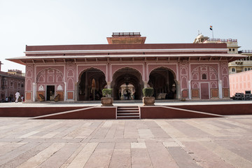 Obraz premium Red Sandstone Architecture