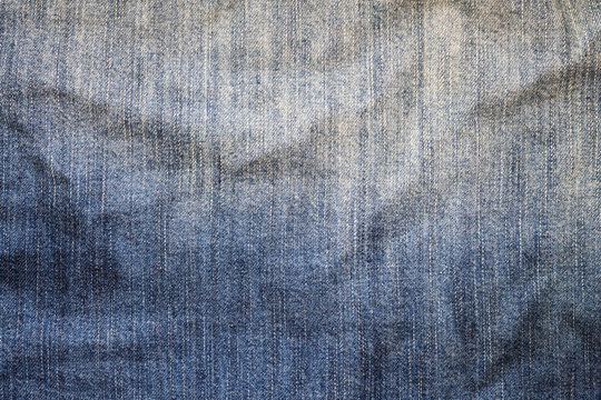 Blue Jeans Texture Background