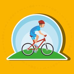 sport cycling design 