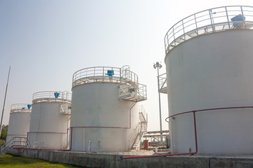 Refueling complex in the airport