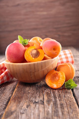 fresh apricot