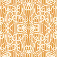 Seamless lace pattern