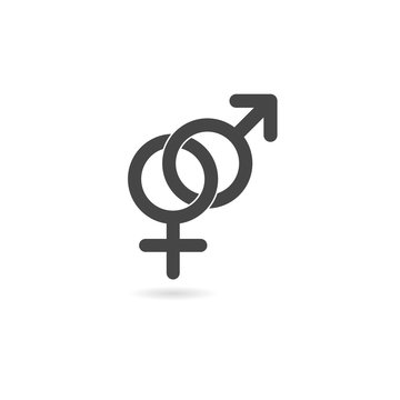 Male and female sex symbol 