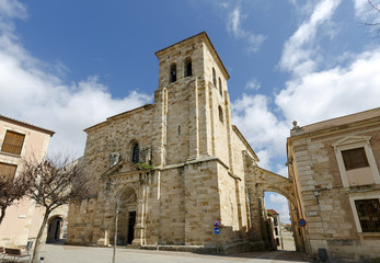 Fototapeta na wymiar Church of San Pedro and San Ildefonso, Zamora Spain