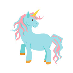 Unicorn is standing