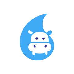 Water Logo Icon Vector