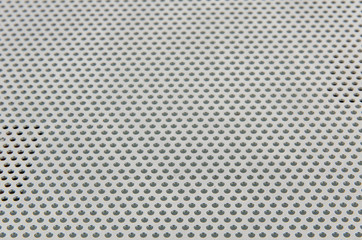 metallic mesh surface