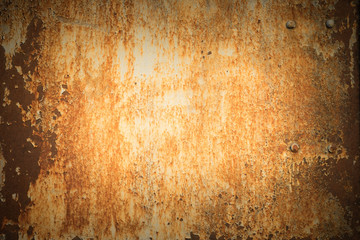 weathered steel texture and wall background. For product display