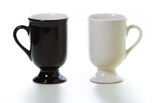 Ceramic mug isolated