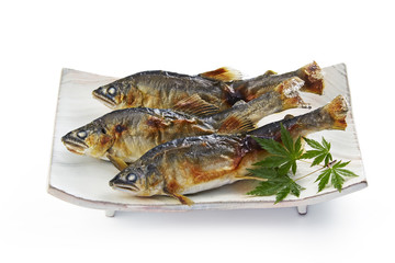 鮎の塩焼き