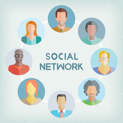 social network, people network