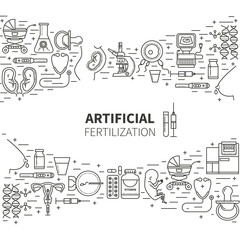 Brochure design template obstetrics