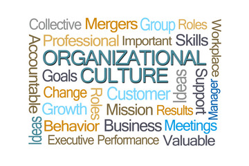 Organizational Culture Word Cloud