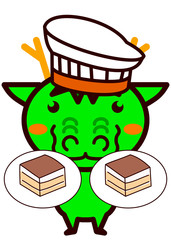 イタリア料理と動物シリーズ