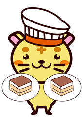 イタリア料理と動物シリーズ